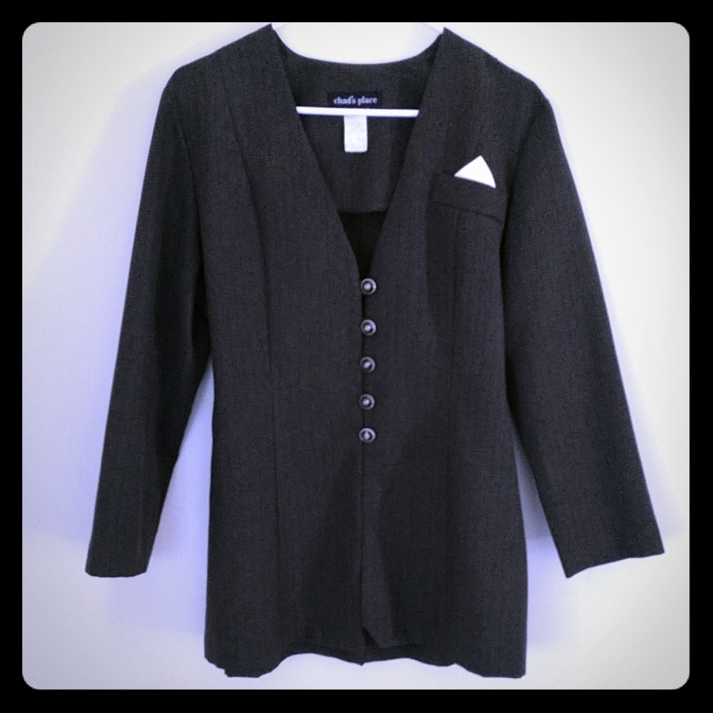 Chad's Place fitted jacket